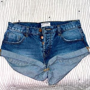 One Teaspoon Bandits shorts size 28